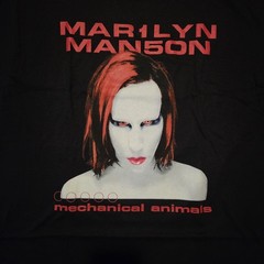 FREE SAME DAY SHIPPING New Marilyn Manson Mechanical Animals Shirt Large