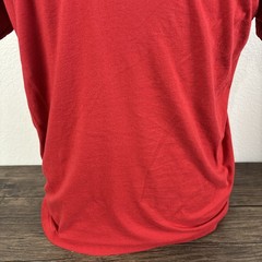 Cyberoptix D20 Dice Dungeon Master Large T-Shirt Red Hand Printed in Detroit USA
