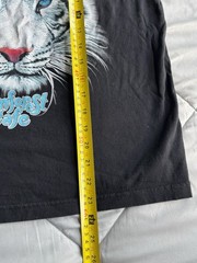 Vintage White Tiger Rainforest Cafe USA Big Face USA Size S