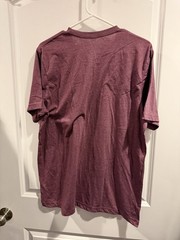 👕BELLA + CANVAS 👚 Unisex Heather CVC Tee T-Shirt Maroon Sz XL 🆕