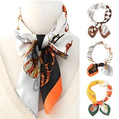 3 Pcs 27.5 Inches Satin Head Scarf Boho Scarves Headbands for Bag Hair Access…