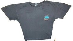 Myrtle Beach SC Ocean Breeze Coastal Living Shirt Gray T Shirt Size XL