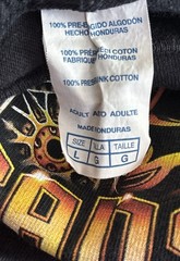 Wicked Metal Shirt 1977 Trans Am Firebird Bandit t-shirt Muscle Car Black 2012
