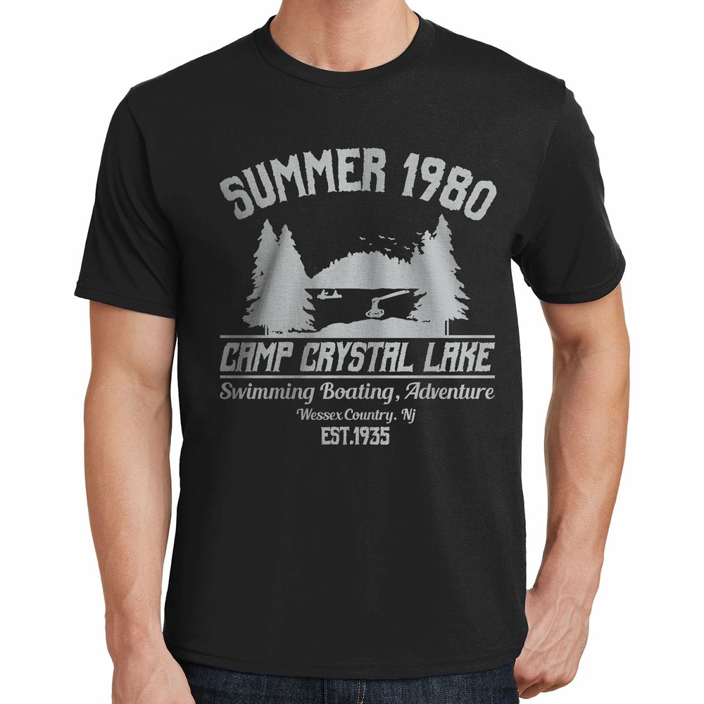 Camp Crystal Lake Summer 1980 T-Shirt Friday the 13th Jason 04020