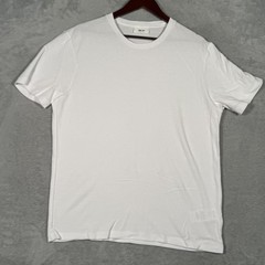 NN. 07 Shirt Mens XL White Clive Waffle Knit Lightweight Crewneck T-Shirt Tee