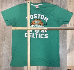 Lot Of 5 HOMAGE Retro Style T-Shirts Men L Red Sox Celtics Hockey Topps Baseball
