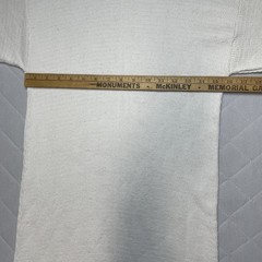 Vintage Hanes Long Johns Shirt Top Mens Large Lot 2 White Thermal USA Underwear