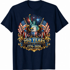 250th Anniversary USA 250 Year America Patriotic 4th of July T-Shirt