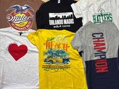 (48 Pc) Random Lot of Graphic TShirts Mixed All Sizes USA Brands Vintage Sports