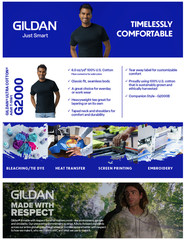Gildan Adult Ultra Cotton T-Shirt, Style G2000, Multipack – Dark Heather