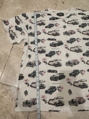 Represent England Vintage Car T-shirt Sz-L