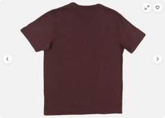 EDDIE BAUER MEN’S BORN TO ROAM GRAPHIC & CREW T-SHIRT (BURGANDY, SMALL)NWOT