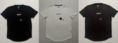 Hollister Men’s Glow-In-The-Dark Graphic T-Shirt Curved Hem Logo Tee XS S M L XL