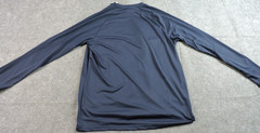 Timberland Pro Mens Medium Wicking Long Sleeve Athletic Fit Navy Blue T Shirt