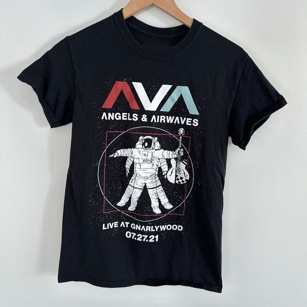 Angels and Airwaves 2021 Live In Gnarlywood Shirt 1side BT639