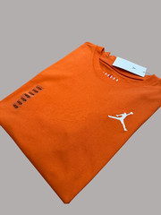 Nike Air Jordan Embroidered Jumpman T-Shirt Mens Sz M – L – XL – 2XL Orange New