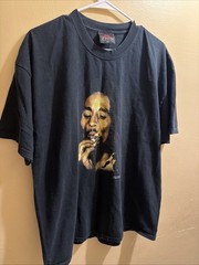 Zion Rootswear Men’s T-Shirt Bob Marley 2004 Size XL Black