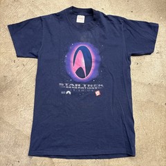 🔥Vintage 1994 Star Trek Generations Jack In The Box T-Shirt Size M 19×27