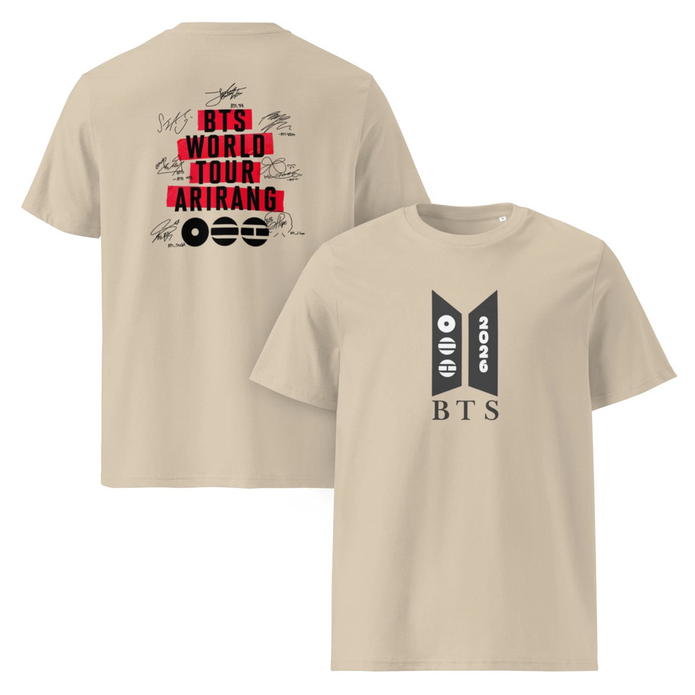 BTS Arirang Tour 2026 T-Shirt, 2 sides