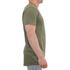 True Classic Mens Short Sleeve Shirt Longer Length Lightweight Cotton
