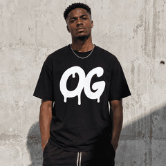 Vintage OG Logo Graphic T-Shirt Retro Streetwear Classic Statement Tee