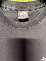 Authentic Stussy Shirt Melting Dice Tshirt Size Large Double Sided Streetwear