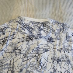 Polo Ralph Lauren – 2XB – 2TG – Air Plane Shirt – Flight Club Map AO/Print