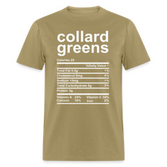 Collard Greens Nutrition Facts T-Shirt