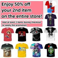 Funny Rick & Morty T-Shirt Double-Sided Unisex Adult Size Large Medium Small