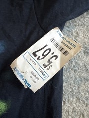 New Mens Lets Get Weird Tshirt Size S(34-36) With Old School Walmart Tag
