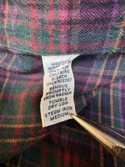 Ralph Lauren BLAKE Check Shirt XL Used 90s For 14Y+ Japan
