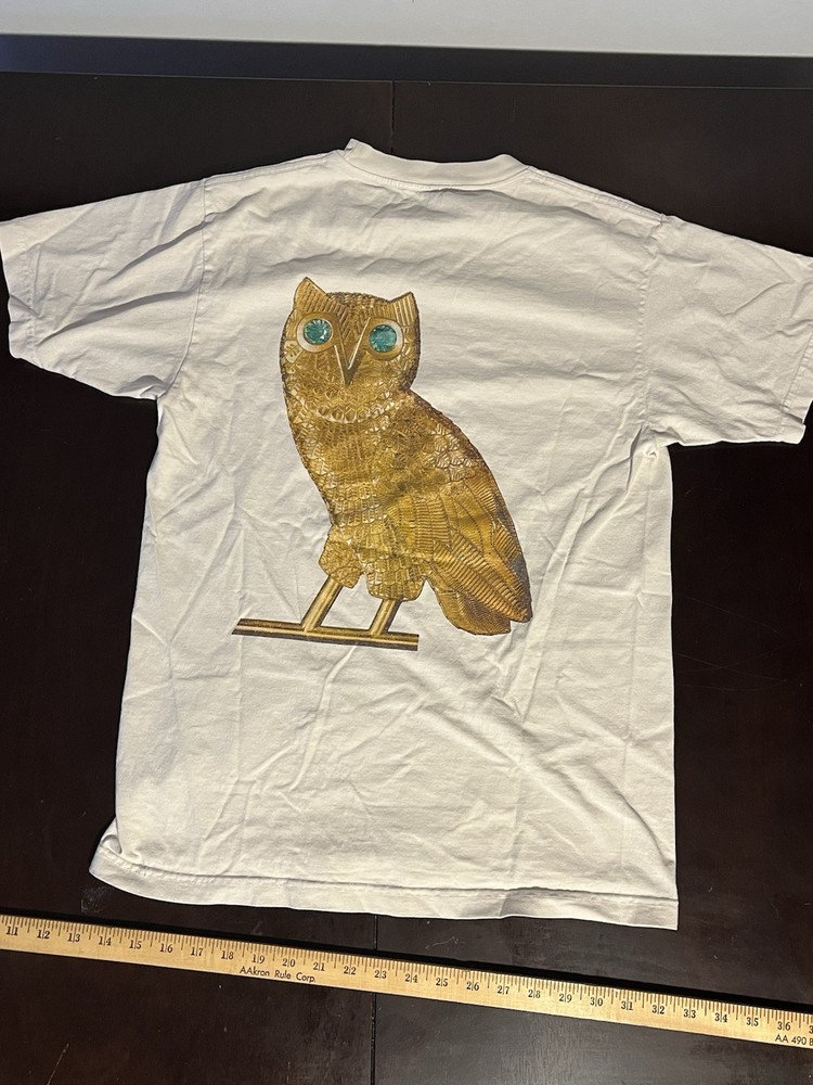 Drake Related Big As The What Tour Members Only OVO Owl Graphic T Shirt Men’s S