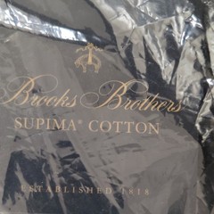Brooks Brothers Blue Supima Cotton Jersey Logo T-Shirt Men’s Size M Solid
