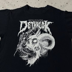 Metalocalypse Dethklok 2012 Tour Shirt Black Large (21.5×28)