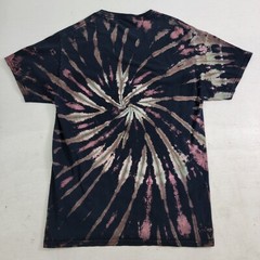 Pink Floyd Tie-Dye Shirt Sz M Black Purple Blue Dark Side Retro Graphic Band EUC