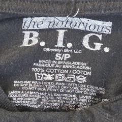 The Notorious B.I.G. Biggie Smalls Baby Crown Long Sleeve Shirt Men’s Small