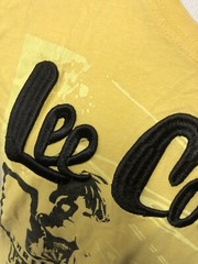 Lee Cooper Jeans Company Mens Large Spellout Logo T Shirt Street Wear Hip Hop