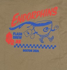 Boston Marathon 2026 – New Balance Running x Endorphins Flash Brew T-Shirt XL