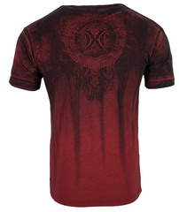 Xtreme Couture Affliction Men’s T-Shirt SHADOW WALKER Red Biker Skull S-5XL