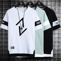 Camiseta De Verano Para Hombres Camisa Casual De Manga Corta Ropa De Moda Fiest