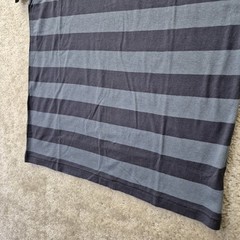 Taylor Stitch T Shirt Cotton Hemp Men 40 Medium Blue Stripe Coastal Beach Casual