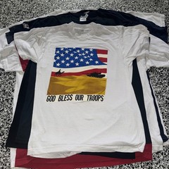 LOT OF 12 VINTAGE T SHIRTS MILITARY USA Navy Air Force Armed Forces National (46