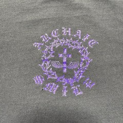 Vintage 90s Archaic Smile Angel Patch Graphic Single Stitch T-Shirt – Size XL
