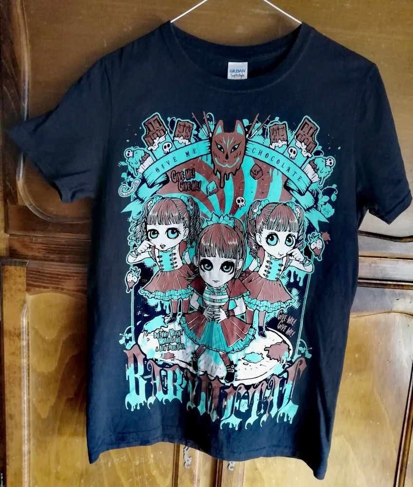 Babymetal Punk Tour short sleeve black classic shirt VK11729