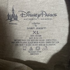 Disney Parks Spirit Jersey LS Pullover Men’s XL Army Green Walt Disney World