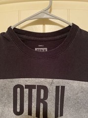 Jay Z & Beyoncé “On The Run Tour” T-Shirt Size Small