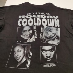 VTG 92.3 The BEAT NO COLOR LINE Faith Evans Hip Hop Concert Long Sleeve Shirt 90