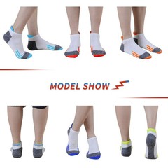 6 Pack Men’s Ankle Low Cut Athletic Tab Socks Sport Comfort Cushion Hosiery