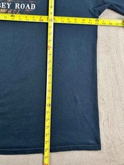 Vintage 90’s The Beatles Abbey Road Faded Black Double Sided Band T-shirt