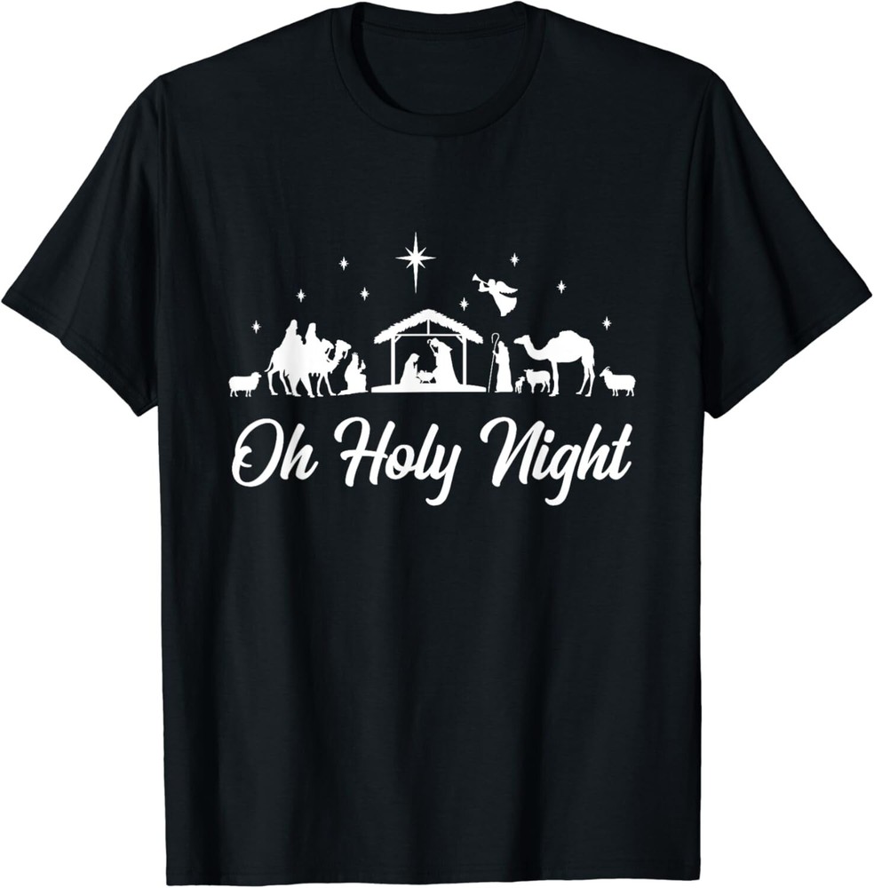 Nativity Scene Funny Gift Unisex T-Shirt